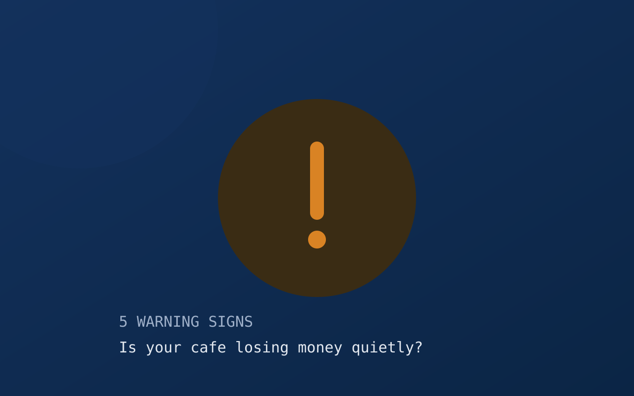 Warning sign illustration
